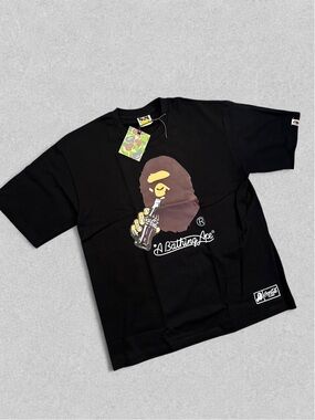 Bape Black Ape Head Graphic Tee